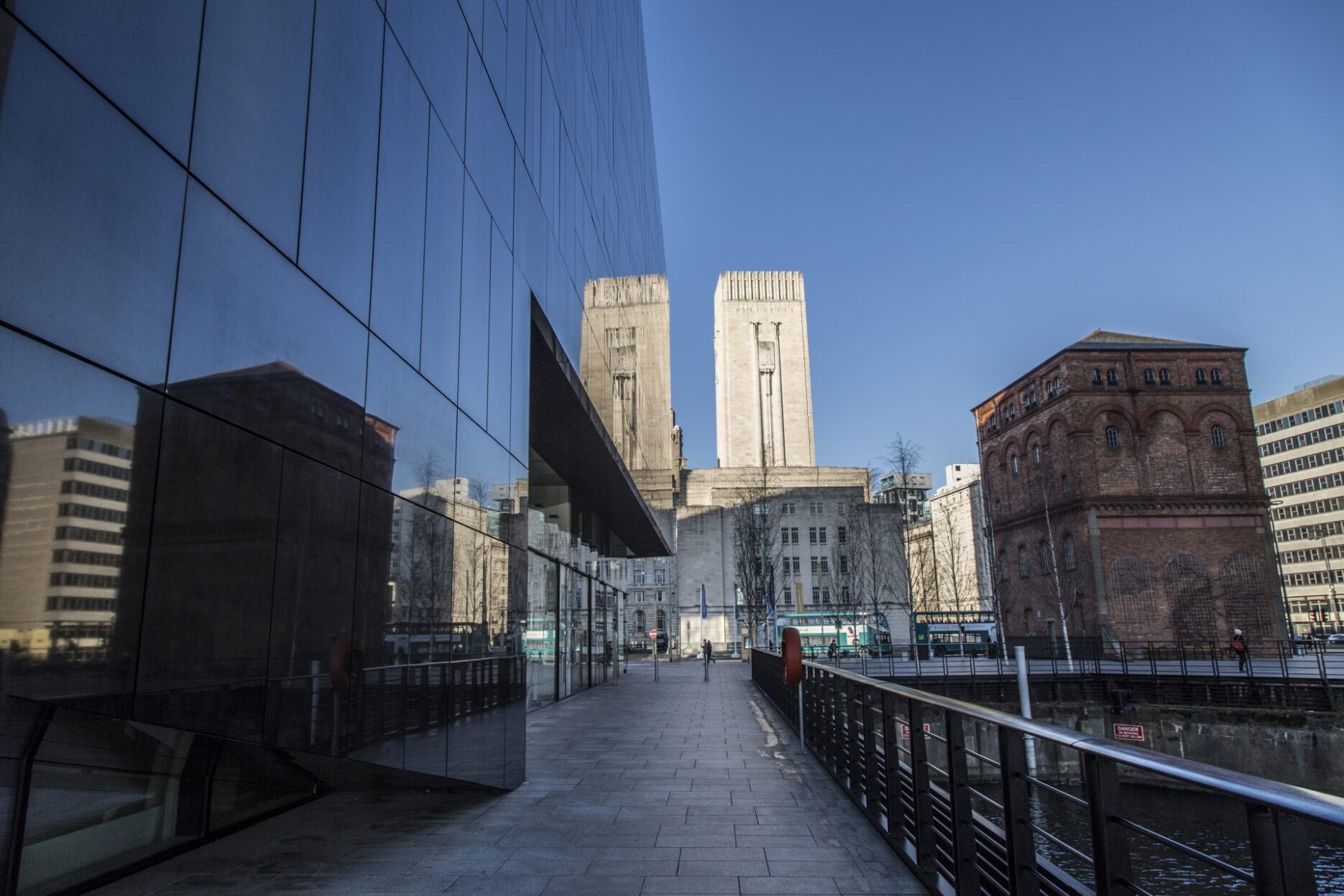 Liverpool Albert Dock glass building