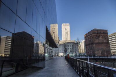 Liverpool Albert Dock glass building